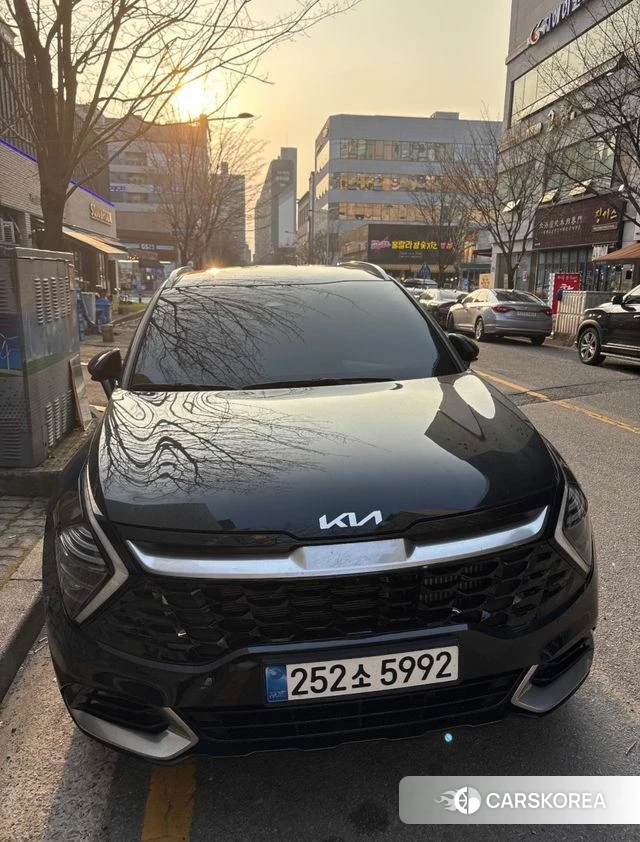 Kia Sportage 5th Generation 2024 Черный из Кореи