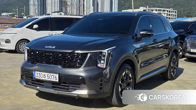 Kia The New Sorento 4th Generation 2025 Серый из Кореи