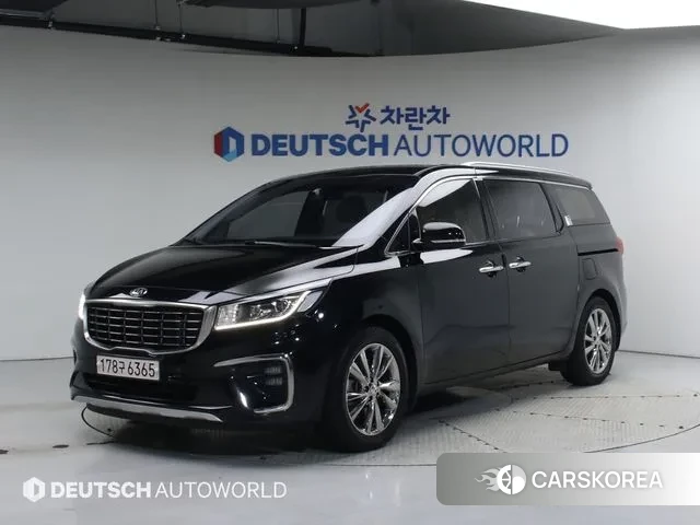 Kia The New Carnival 2019 Черный из Кореи