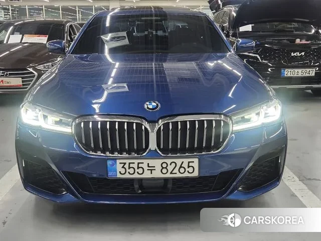 BMW 5 Series (G30) 2020 Синий из Кореи