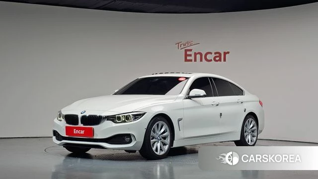 BMW 4 Series (F32) 2019 Белый из Кореи