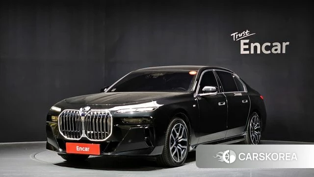 BMW 7 Series (G70) 2025 Черный из Кореи