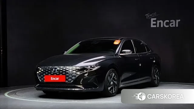 Hyundai The New Grandeur IG Hybrid 2021 Черный из Кореи