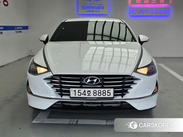 Hyundai Sonata (DN8) 2021 Белый из Кореи