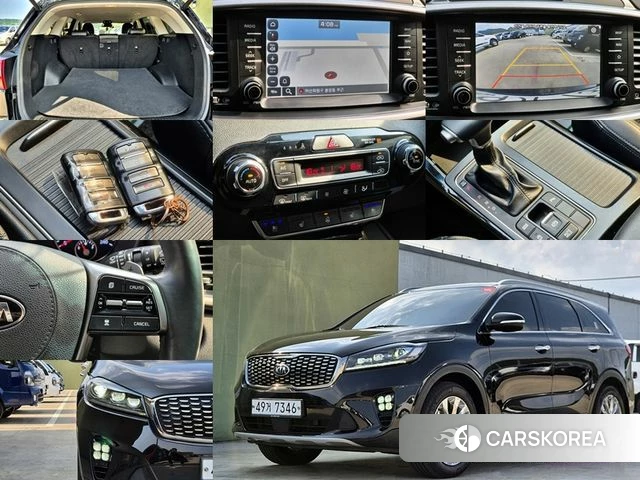 Kia The New Sorento 2018 Черный из Кореи