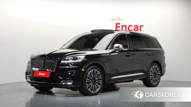 Lincoln Aviator 2nd generation 2021 Черный из Кореи