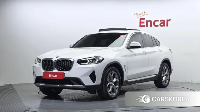 BMW X4 (G02) 2022 Белый из Кореи