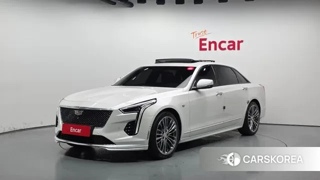 Cadillac CT6 2019 Белый из Кореи
