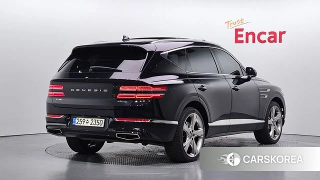 Genesis GV80 2022 Черный из Кореи