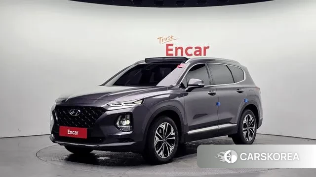 Hyundai Santa Fe TM 2018 Серый из Кореи