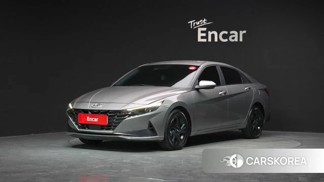 Hyundai Avante (CN7) 2022 Серый из Кореи