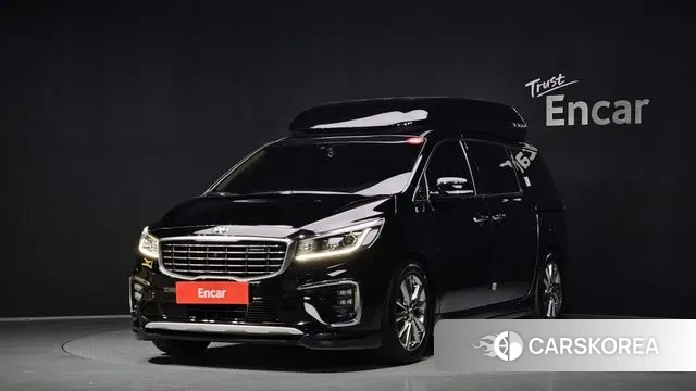 Kia The New Carnival 2018 Черный из Кореи