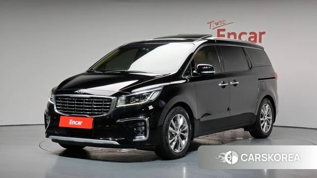 Kia The New Carnival 2019 Черный из Кореи