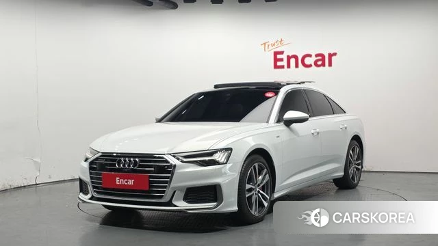 Audi A6 (C8) 2023 Белый из Кореи