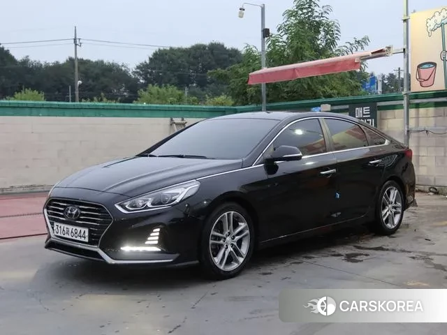 Hyundai Sonata New Rise 2018 Черный из Кореи