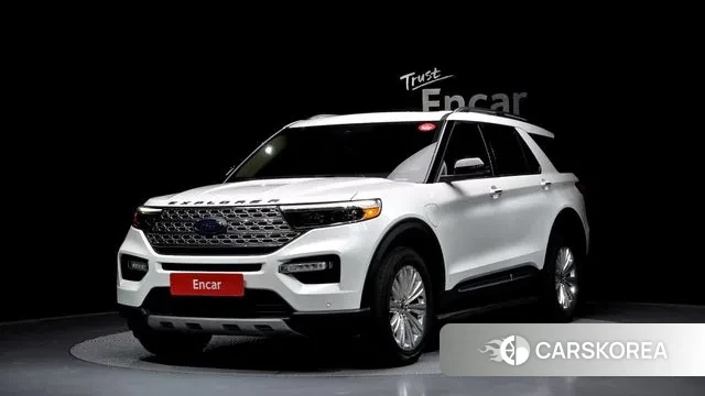 Ford Explorer 6th Generation 2021 Белый из Кореи