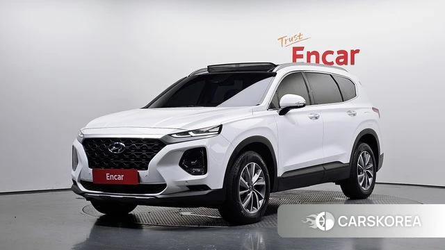 Hyundai Santa Fe TM 2019 Белый из Кореи