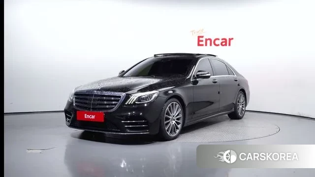 Mercedes-Benz S-Class W222 2018 Черный из Кореи