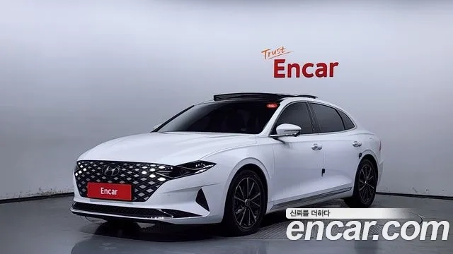 Hyundai The New Grandeur IG 2021 Белый из Кореи