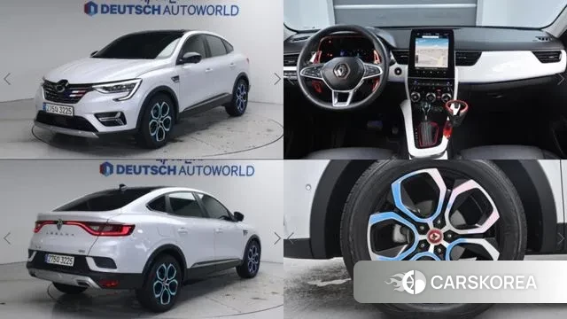 Renault Korea (Samsung) XM3 2021 Белый из Кореи