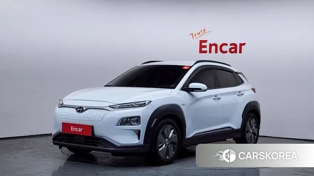 Hyundai Kona Electric 2020 Белый из Кореи