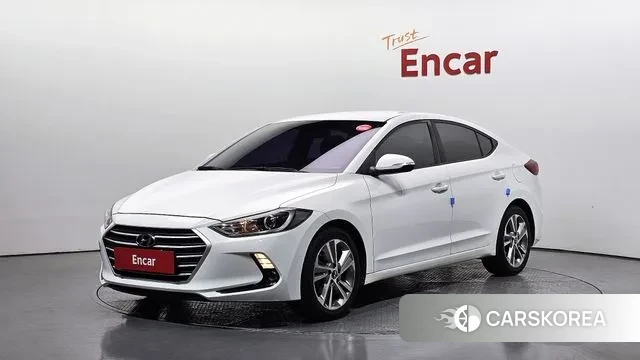 Hyundai Avante AD 2018 Белый из Кореи