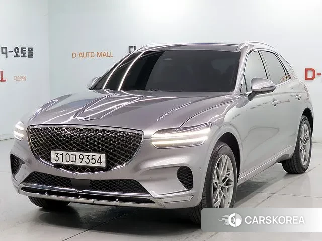 Genesis GV70 2022 Серебристо-серый из Кореи