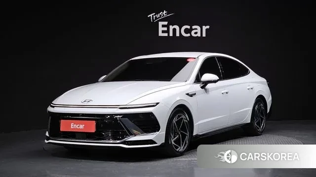 Hyundai Sonata D Edge (DN8) 2023 Белый из Кореи