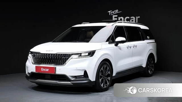 Kia Carnival 4th generation 2022 Белый из Кореи