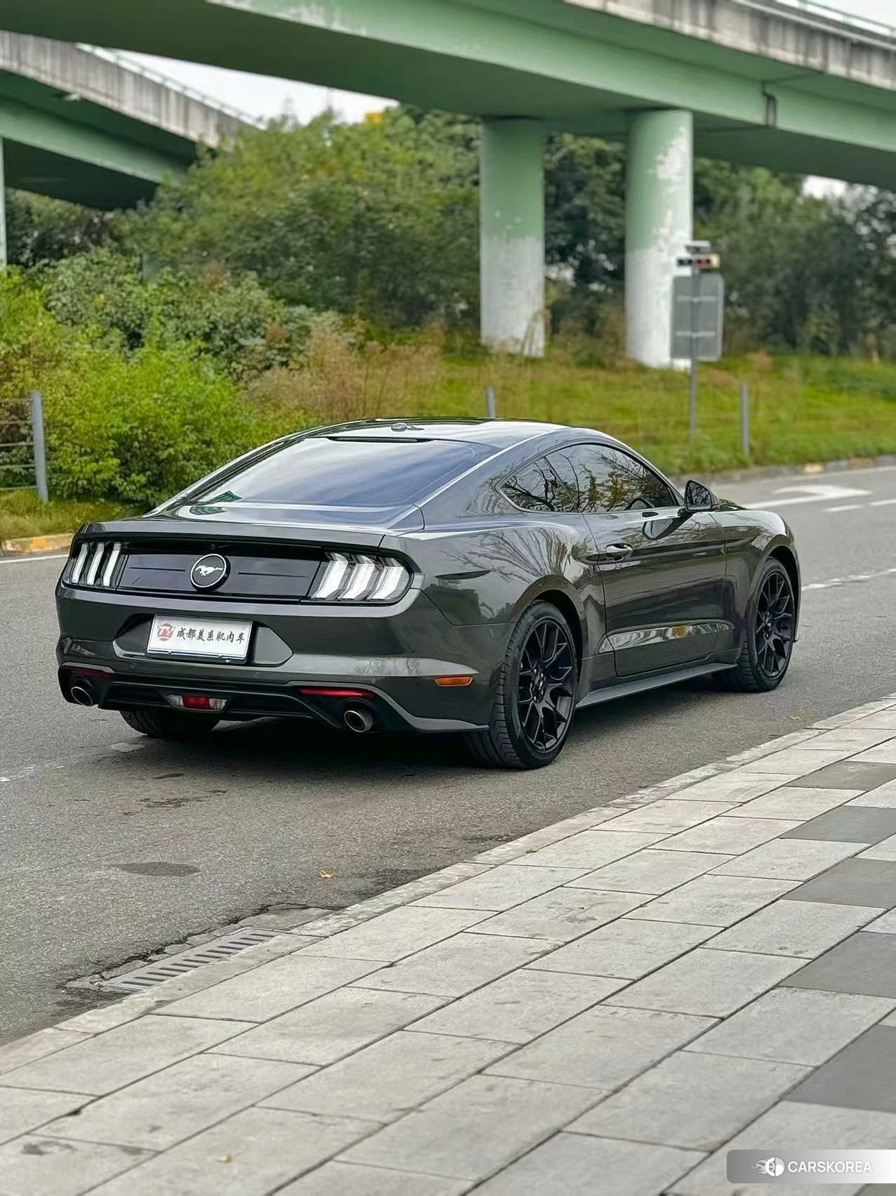 Ford Mustang 2020 Черный из Китая