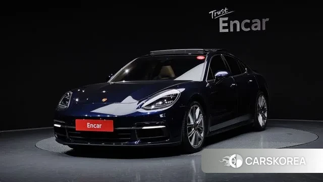 Porsche Panamera (971) 2020 Синий из Кореи