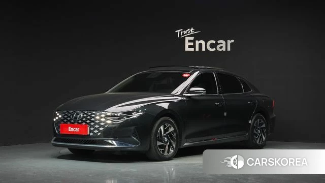 Hyundai The New Grandeur IG Hybrid 2021 Серый из Кореи