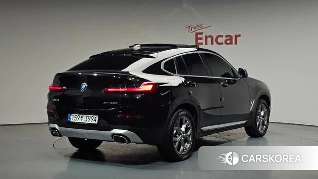 BMW X4 (G02) 2023 Черный из Кореи