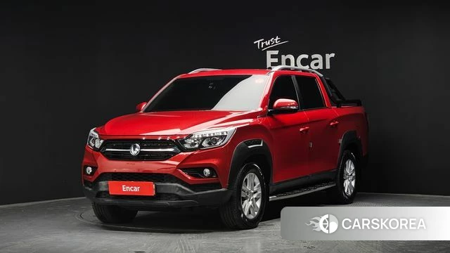 Ssangyong Rexton Sports 2018 Красный из Кореи