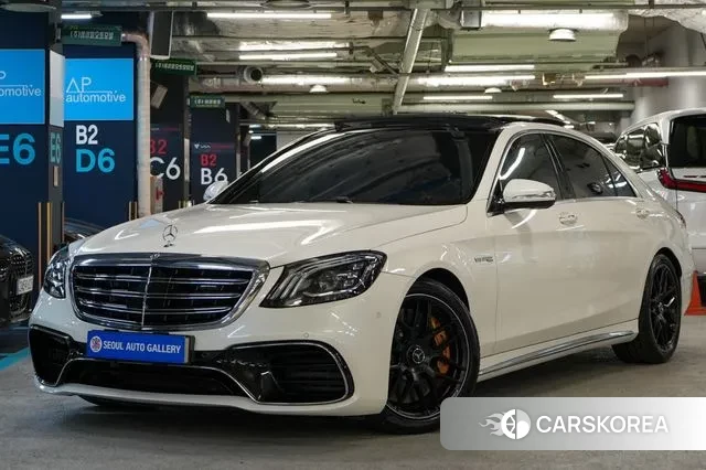 Mercedes-Benz S-Class W222 2020 Белый из Кореи