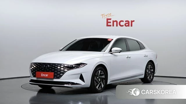Hyundai The New Grandeur IG Hybrid 2021 Белый из Кореи