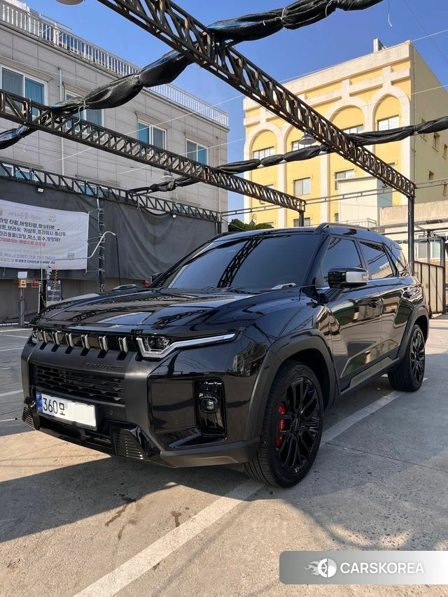 Ssangyong Torres 2024 Черный из Кореи