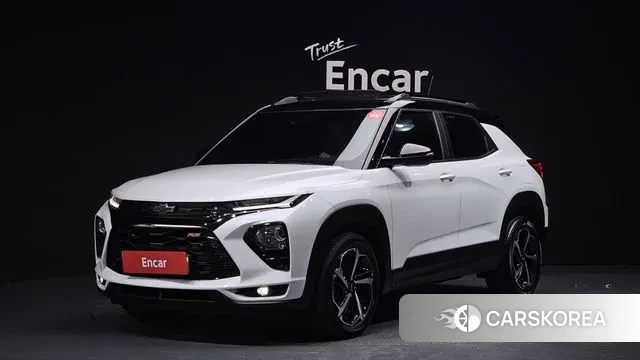 Chevrolet (GM Daewoo) Trailblazer 2022 Белый из Кореи