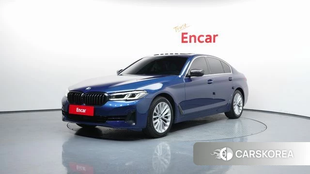 BMW 5 Series (G30) 2021 Синий из Кореи