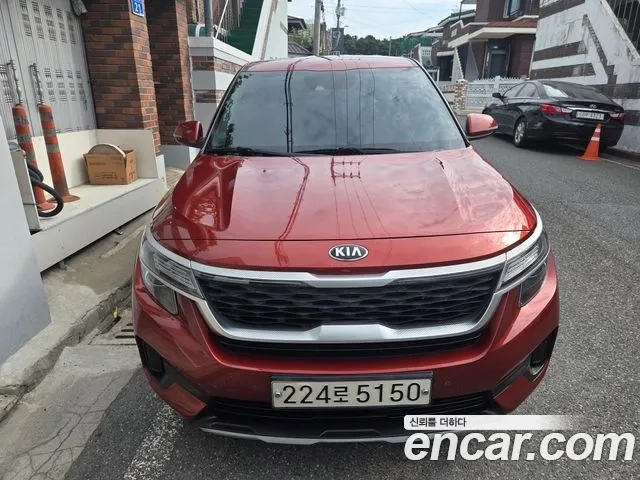 Kia Seltos 2020 Красный из Кореи