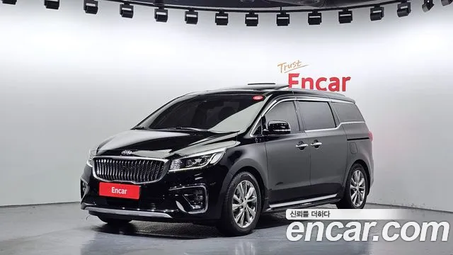 Kia The New Carnival 2019 Черный из Кореи