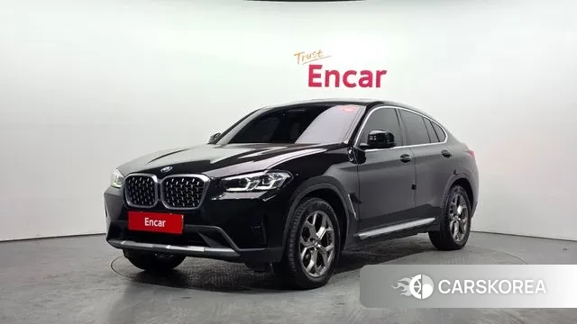 BMW X4 (G02) 2022 Черный из Кореи