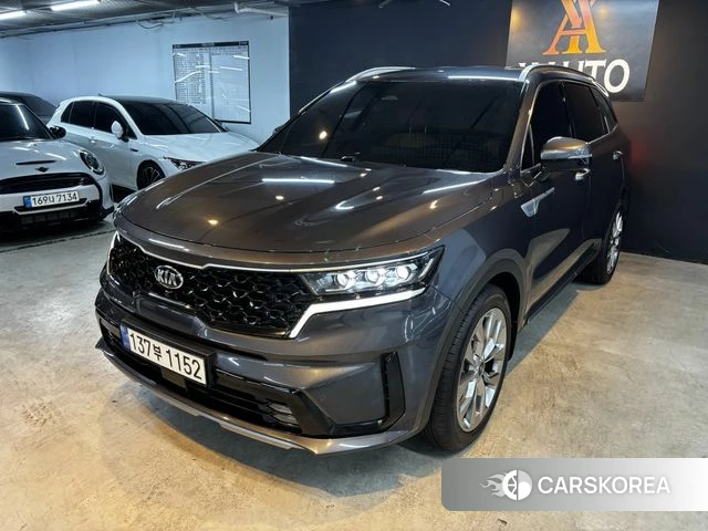 Kia Sorento 4th Generation 2020 Серый из Кореи