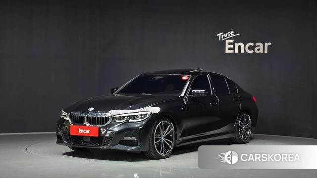 BMW 3 Series (G20) 2022 Черный из Кореи