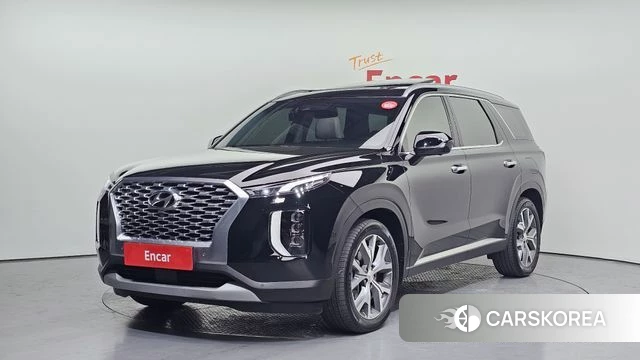 Hyundai Palisade 2021 Черный из Кореи
