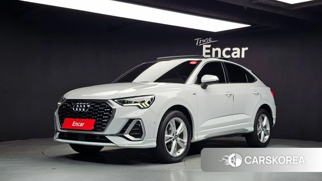 Audi Q3 (F3) 2020 Белый из Кореи