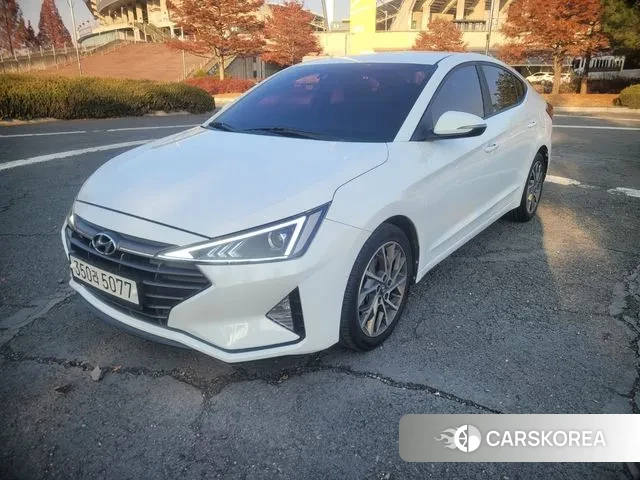 Hyundai The New Avante AD 2019 Белый из Кореи