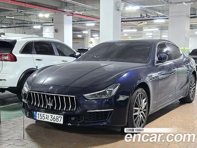 Maserati Ghibli 2019 Синий из Кореи