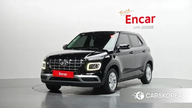 Hyundai Venue 2022 Черный из Кореи