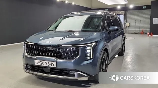 Kia The New Carnival 4th Generation 2024 Синий из Кореи